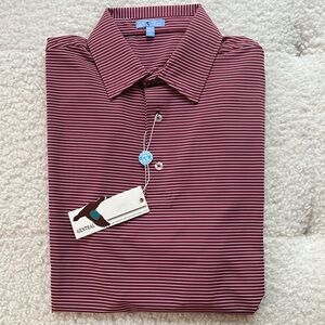 GENTEAL Men’s Driver Stripe Performance Golf Polo